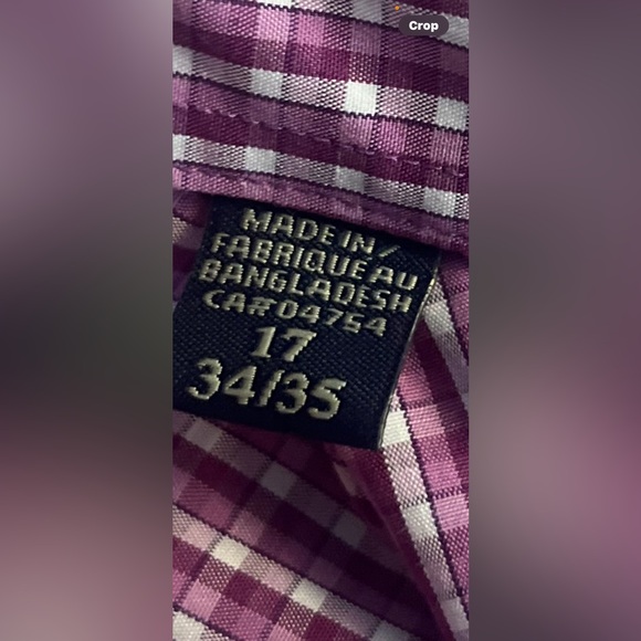 POLO Mens Long Sleeve Shirt in a Beautiful Bold Patrern! - Picture 6 of 7